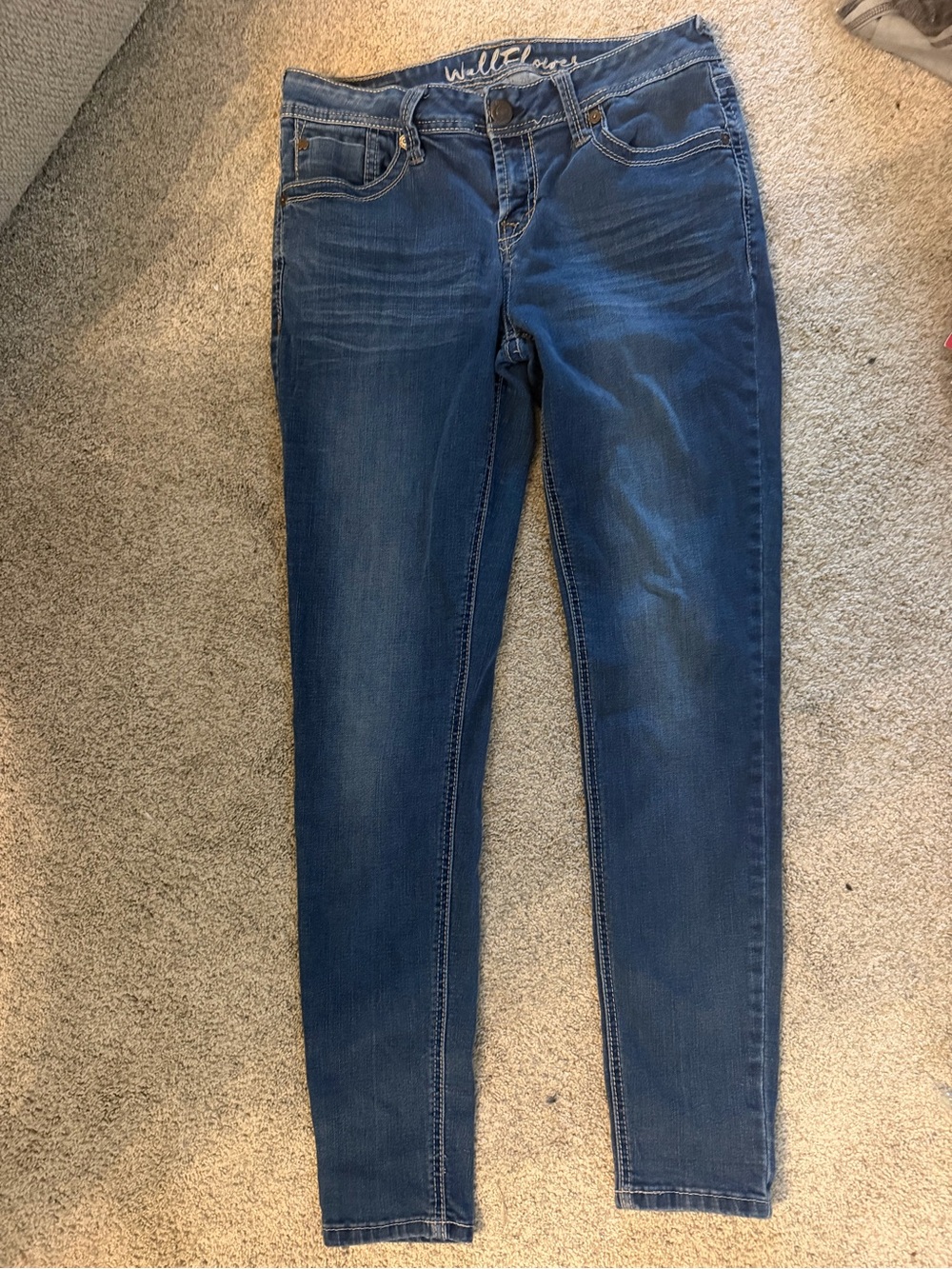 Wallflower Indigo Stretch Skinny Jeans